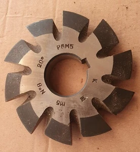 Involute Gear Cutter M6,0 PA 20° HSS M2. - Picture 1 of 3