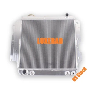 Radiador de aluminio de 4 filas para Jeep Wrangler TJ,YJ 1987-2006,2004 2,4,2,5/4,0/4,2 L - Imagen 1 de 15
