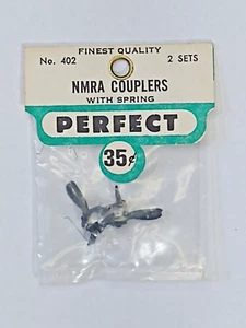 Perfect NMRA Couplers w/ Spring No.402 2-Sets ~ TS - Picture 1 of 1