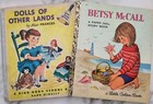 Vintage Betsy McCall Paper Doll Story Golden Book Lalki Inne Lands Rand McNally