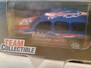 1999 FLEER WHITE ROSE Diecast Car & Card. Buffalo Bills Doug Flutie. NEW SEALED - Picture 1 of 11