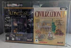 UNREAL Shadow Box edition Civilization 2 II Combo VGA Graded 80+ Brand New Seale - Picture 1 of 3
