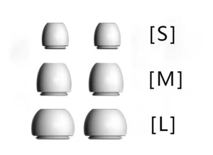 6 x Gommini Auricolari in Silicone per Apple AirPodS Pro Cuffie - vari misure - Foto 1 di 4