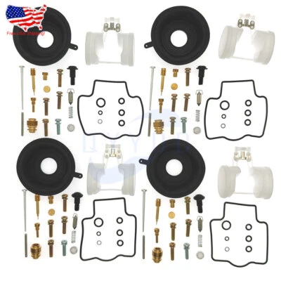 Kit de reparación de carburador para KAWASAKI Ninja ZX750 ZX7R ZX750P 1996-03 juego de reconstrucción Foto 1 de 4