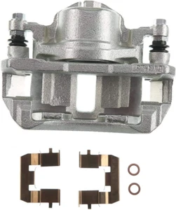 A-Premium Disc Brake Caliper Assembly with Bracket Compatible with Select Honda - Picture 1 of 8
