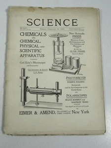 Science Magazine-Vol. 13 #320- February 15, 1901-Washington Univ-new buildings - Bild 1 von 3