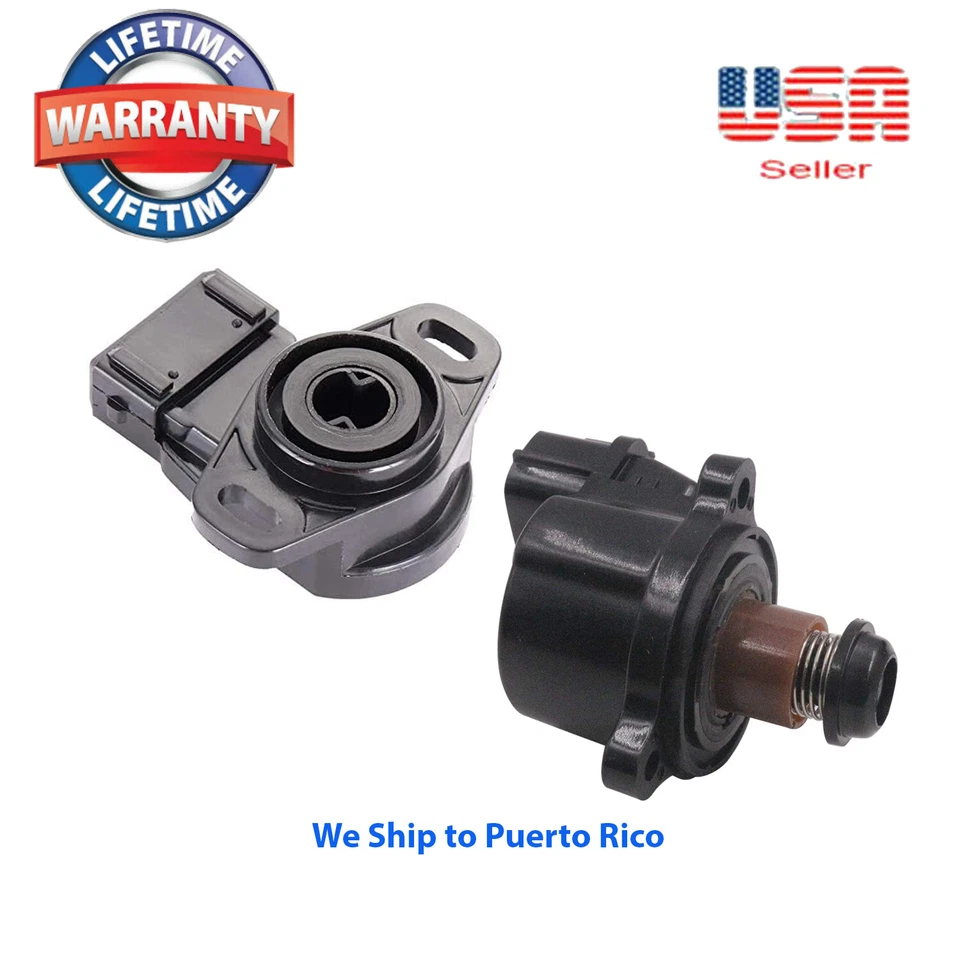 Throttle Positon Sensor + Idle Air Control Valve FOR MITSUBISHI LANCER 2002-2007 - Image 1 of 4