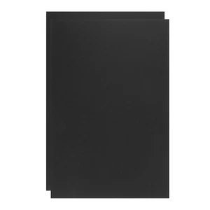 ABS Plastic Sheet 8 x 12",Flexible Sheets 1/10" Thick Leather Texture Black 2Pcs - Picture 1 of 6