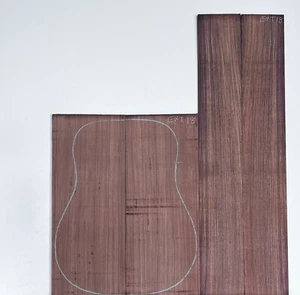 East Indian Rosewood Dreadnought AAA Grade Guitar Back & Side Set # 18 - Picture 1 of 8