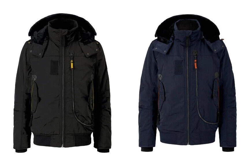 Tom Tailor Padded Blouson with Hood Hommes Veste D'Hiver avec Capuche - Photo 1/1