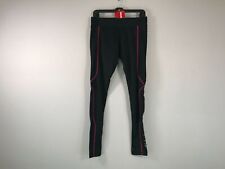 Women's Polaris Lightweight Moisture Wicking Base Layer Pants-Size M-Black/Pink