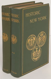 HISTORIC NEW YORK Goodwin, Royce, Putnam 2 vols w/ FOLDING MAPS Putnam, 1898 - Imagen 1 de 8