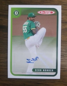 2020 Topps Total Wave 9 Autographs SEAN MANAEA Athletics AUTO SSP #818 818-A - Picture 1 of 2
