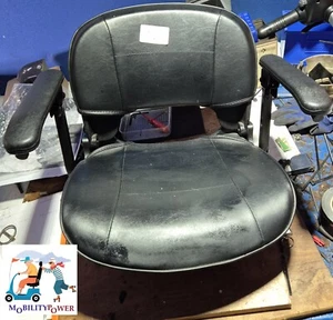 Careco Eclipse Mobility Scooter Seat Black with armrests Sku 508 - Picture 1 of 3