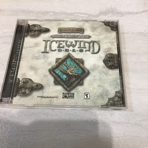 Icewind Dale Forgotten Realms (PC, 2000) Game 2 Disc Set With Map