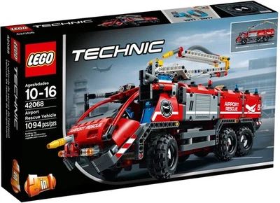 LEGO TECHNIC: Airport Rescue Vehicle Emergency New Sealed Retired Gift Set 42068 - Image 1 of 4