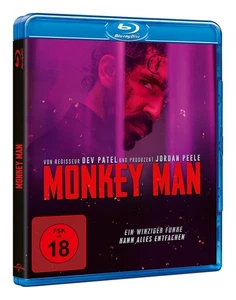 Monkey Man (2024)[Blu-ray/FSK 18/Neu/OVP] nach der indischen Legende  Affengott - Bild 1 von 16