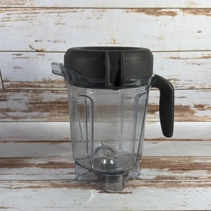 Jarra licuadora de bajo perfil Vitamix 64 oz con tapa - sin tapa de enchufe - Usada - Imagen 1 de 6