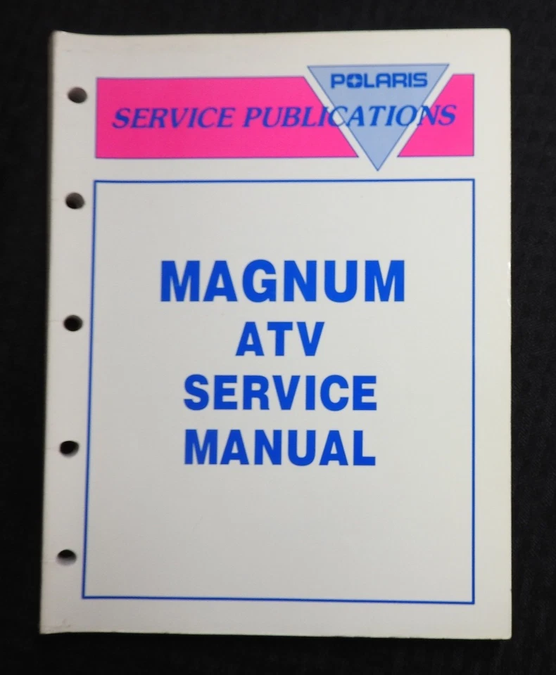 1995 POLARIS MAGNUM 2X4 4X4 VEÍCULO TODO TERRENO ATV MANUAL DE REPARO BOM - Imagem 1 de 4