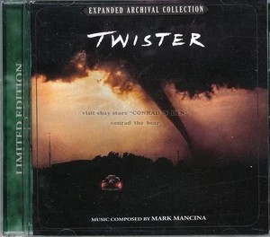 Mark Mancina "TWISTER" expanded score 3000 Ltd La-La Land CD sold out - Picture 1 of 3