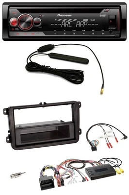 Pioneer CD USB Lenkrad DAB MP3 Autoradio für VW T5 Golf Tiguan Touran 2009-2015 - Bild 1 von 4