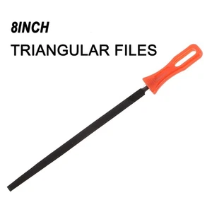 Polishing Triangular File Plastic Shaping Woodworking 8 Inch Accessories - Picture 1 of 23