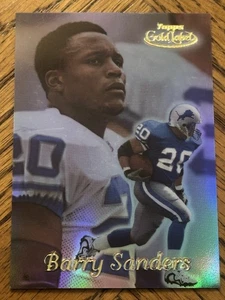 1999 Topps Gold Label Football Barry Sanders #20 Detroit Lions - Picture 1 of 2