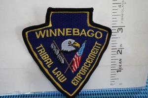 tribal indian police patch WINNEBAGO TRIBAL LAW ENFORCEMENT NEBRASKA - Picture 1 of 1
