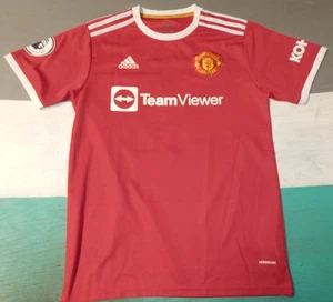 Camiseta deportiva roja de la Premier League 2021 Manchester United Marcus Rashford para hombre XL - Imagen 1 de 5