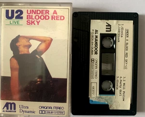 U2 - LIVE UNDER A BLOOD RED SKY - TAPE CASSETTE ALBUM - Picture 1 of 1