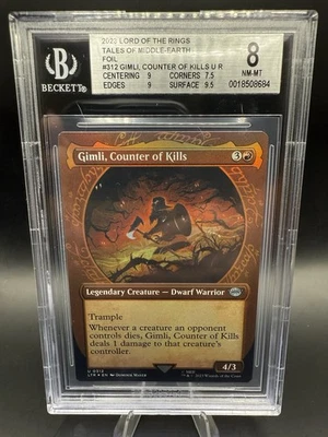 Gimli, Counter of Kills #312 Foil LOTR MTG - Image 1 of 2