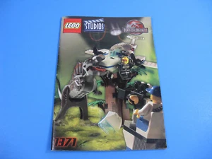 2001 LEGO Spinosaurus Attack Studios- ORIGINAL INSTRUCTIONS BOOK 48 Pages MINT! - Picture 1 of 6