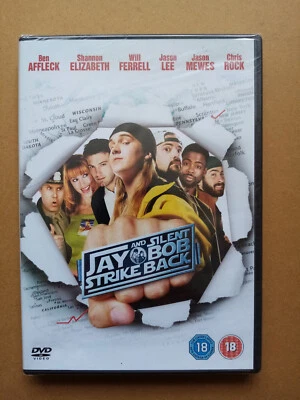 JAY AND SILENT BOB STRIKE BACK (DVD, 2002) Region 2 (NEW & SEALED) UK SELLER - Image 1 of 2