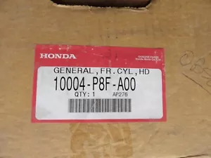 NOS OEM 1999-2001 Honda Odyssey cylinder head 10004-P8F-A00 - Picture 1 of 3