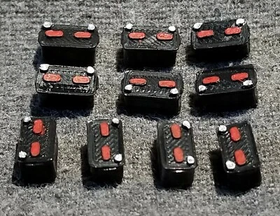 LMH Detail Part BATTERY Car Truck 6V 12V BATTERIES Auto O On3 On30 10 Piece S3 - Image 1 of 3