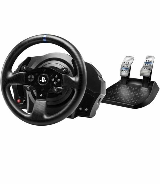 Thrustmaster T300 RS Steering Wheel GT RIM + WHEEL BASE + PEDALS COLLECT - Image 1 of 1