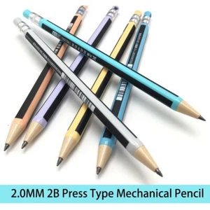 with Sharpener Automatic Pencil 2.0MM 2B Movable Pen Sketch Comics Design - Picture 1 of 4