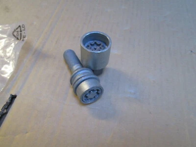 NUEVO GENUINO AUDI Q7 2007 - 2015 PERNO DE RUEDA DE BLOQUEO Y HERRAMIENTA CÓDIGO B 4L0698139B828 Foto 1 de 2