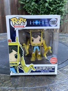 Funko POP! Movies: Aliens Ellen Ripley with Power Loader 1107 Gamestop Exclusive - Picture 1 of 7