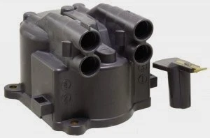 DISTRIBUTOR CAP & ROTOR TOYOTA COROLLA TOYOTA TERCEL CHEVROLET NOVA  - Image 1 of 4