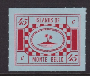 Australia 1993  45c Scene MONTE BELLO ISLANDS-roulette Local Post/Cinderella MNG - Bild 1 von 1