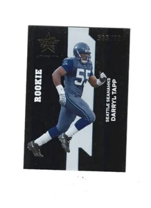 2006 Leaf Rookies and Stars Longevity Target #166 Darryl Tapp RC /999 SEAHAWKS - Picture 1 of 1