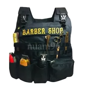 Professional Hairdresser Stylish Barber Apron Vest for Saloon Use - Picture 1 of 4
