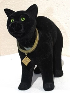 Oscillante Figura Gatto Nero Grande Giocattolo Ciondolante H 23 CM Con Testa - Bild 1 von 5