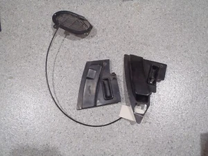 1967 Corvette LH/RH Radio Access Panels w/A/C & Fresh Air Vent & Cable-Orig GM - Picture 1 of 13