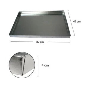 Aschekasten 82x43 zum Grillen Ofenkasten Grillkasten Kamin Schale Kasten Kohle - Bild 1 von 2