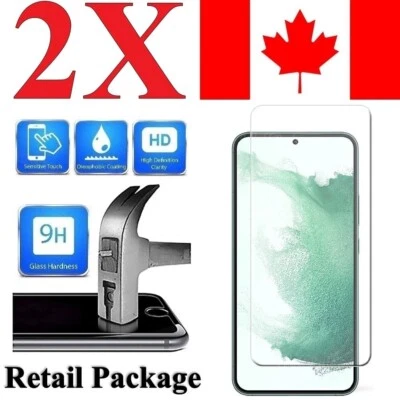 (2 PACK) Tempered Glass Screen Protector for Samsung Galaxy S22 / S22 Plus - Bild 1 von 4