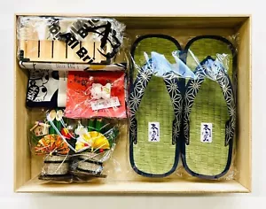 Japón Año Nuevo Lucky Caja de Madera Set - Imagen 1 de 7