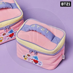 BTS BT21 Official Authentic Goods 2023 F/W Travel ACC Beauty Pouch + Tracking# - Imagen 1 de 7