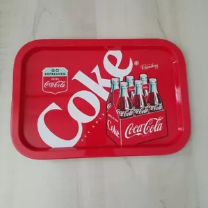 Coca-Cola Metal Tray from 2014 - New - Great Gift Item 13.5" X 9.25" - Picture 1 of 3